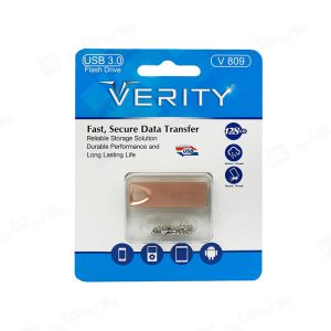 فلش مموری وریتی مدل V809 USB3.0 با ظرفیت 128 گیگابایت با تمامی سیستم عامل ها سازگاری دارد.