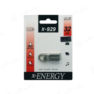 فلش مموری ایکس انرژی مدل USB2.0 X-929 با ظرفیت 32 گیگابایت بر روی ویندوز xp، ویندوز 8 و 10 و همچنین مک کارایی دارد.