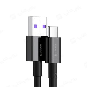 کابل شارژ USB به تایپ 66W C بیسوس مدل CATYS-01 دارای سوکت با آلیاژ مقاوم می باشد.