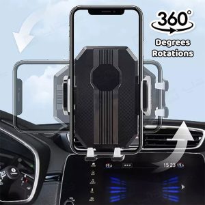 هولدر گوشی موبایل مدل CZ031 دارای قابلیت چرخش 360 درجه می باشد.
