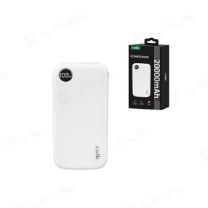 پاوربانک 20000mAh کالک مدل CY015 دارای 3 عدد پورت ورودی و خروجی می باشد.