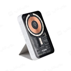 پاوربانک 5000mAh وایرلس شارژ مگنتی کالک مدل CY021