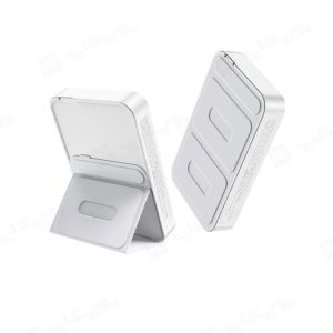 پاوربانک 5000mAh وایرلس شارژ مگنتی کالک مدل CY021 دارای پورت ورودی و خروجی تایپ C می باشد.