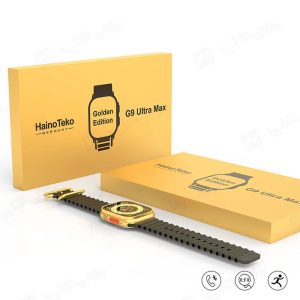 ساعت هوشمند هاینوتکو مدل G9 Ultra Max در بسته بندی مناسب می باشد.