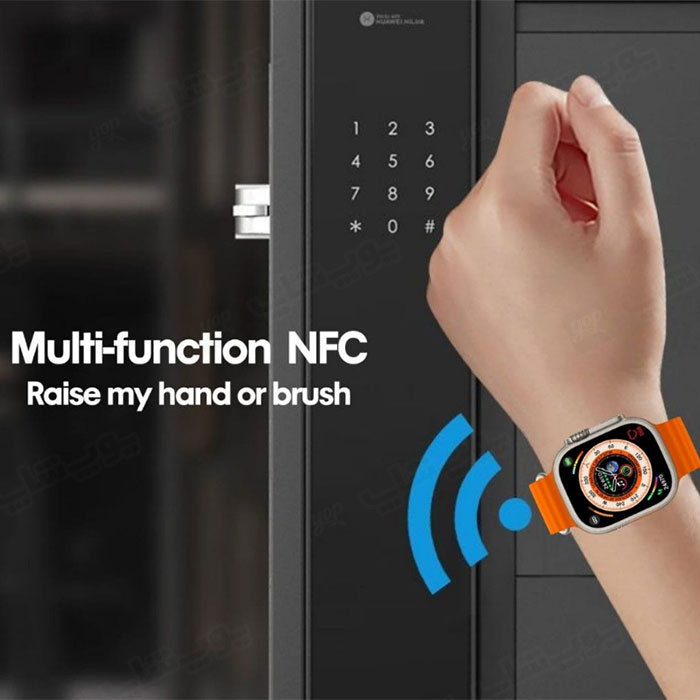 ساعت هوشمند هاینوتکو مدل H49 Ultra Max دارای قابلیت NFC می باشد.