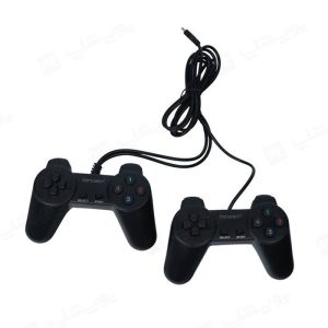 دسته بازی ساده دوتایی پاناتک مدل P-G503 دارای رابط USB می باشد.