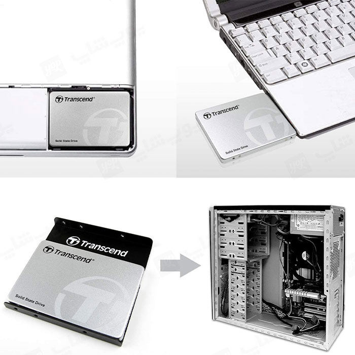 هارد SSD اینترنال 120 گیگابایت ترنسند مدل TS120GSSD220S قابل نصب بر روی کامپیوترهای شخصی و لپ تاپ می باشد.