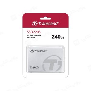 هارد SSD اینترنال 240 گیگابایت ترنسند مدل TS240GSSD220S در بسته بندی مناسب قرار دارد.