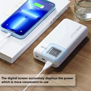 پاوربانک 20000mAh ویدوی مدل PB768 دارای قابلیت شارژ سریع می باشد.