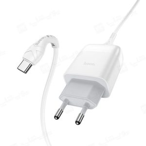 شارژر دیواری 18 واتی هوکو مدل C72Q QC3.0 با کابل همراه تایپ C از ساختار مقاوم برخوردار است