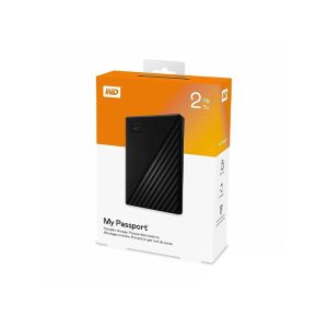 هارد اکسترنال 2TB وسترن مدل My Passport دارای بسته بندی اورجینال است