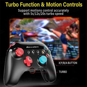 دسته بازی بی سیم کامپیوتر بیکسلنت مدل wirless pro game controller   از سرعت اجرایی مطلوبی برخوردار است