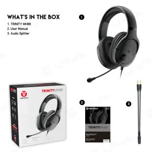 هدست گیمینگ سیمی فنتک مدل Trinity MH88 به دلیل دارا بودن جک 3.5 میلی متری با اکثر دیوایس ها سازگار است