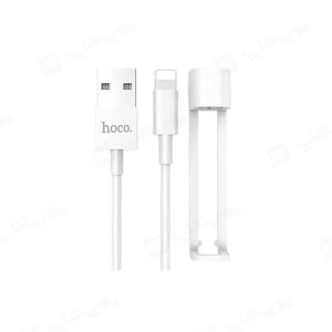 کابل شارژ USB به لایتینگ هوکو مدل X31 به همراه پایه نگهدارنده