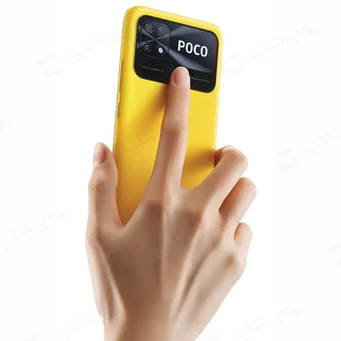 گوشی موبایل شیائومی مدل Poco C40 ظرفیت 64 گیگابایت رم 4 گیگابایت دارای دو ماژول دوربین است