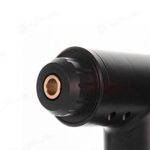 ماساژور تفنگی فشیال گان مدل GB-820 دارای قابلیت تعویض سریع سری ها است.