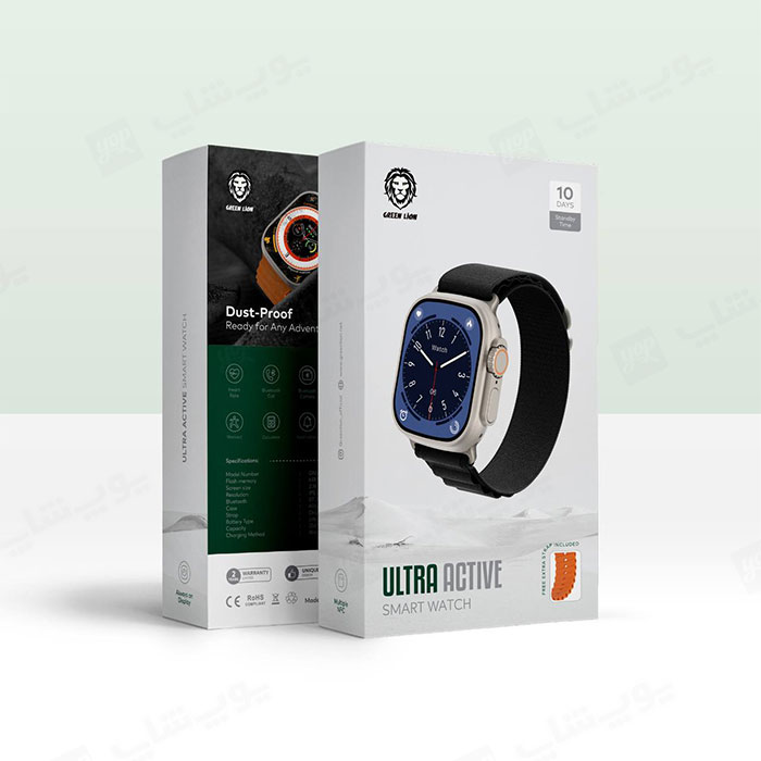 ساعت هوشمند گرین مدل Green Ultra Active در رنگ بندی های مختلف می باشد.