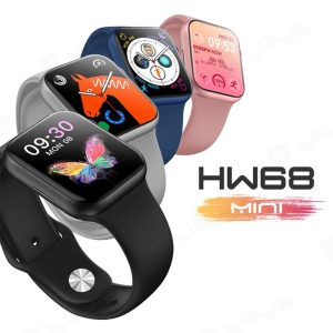 ساعت هوشمند مدل HW68 mini دارای طراحی ظاهری ظریف می باشد.
