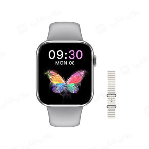 ساعت هوشمند مدل HW68 mini دارای بدنه فلزی است.