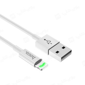 کابل شارژ USB به لایتینگ هوکو مدل X43 دارای نشانگر LED می باشد.