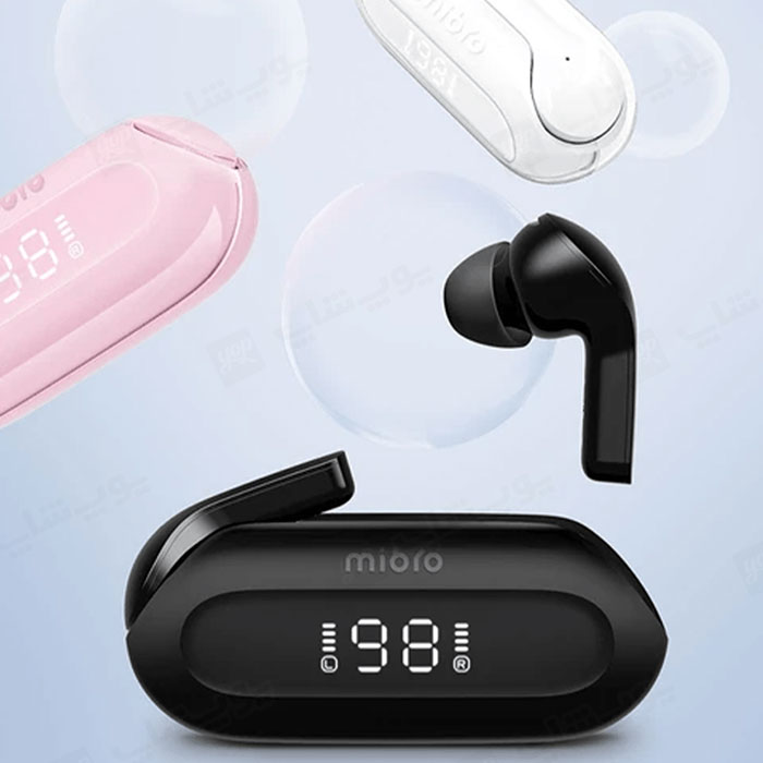 هندزفری بی‌ سیم میبرو مدل Mibro Earbuds 3 دارای طراحی ظاهری متفاوت می باشد.