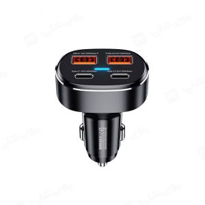 شارژر فندکی 75 وات فست شارژر ریمکس مدل RCC329