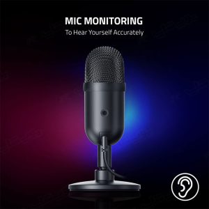 میکروفون استریم ریزر مدل SEIREN V2 X بدون ایجاد صدای گوش خراش