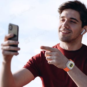 ساعت هوشمند رسی مدل RA21 با قابلیت اتصال آسان می باشد.