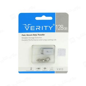 فلش مموری وریتی مدل V813 USB3.0 ظرفیت 128 گیگابایت دارای گارانتی می باشد.