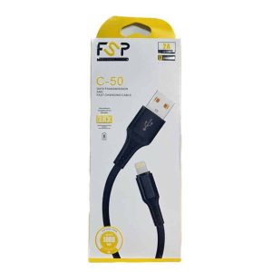 کابل شارژ USB به لایتنینگ اف اس پی مدل C-50