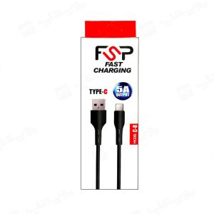 کابل شارژ USB به تایپ C اف اس پی مدل C-8