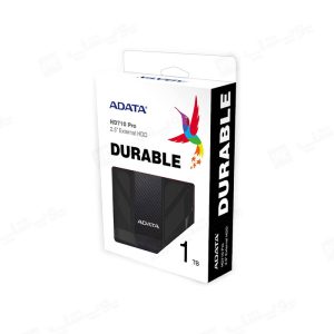هارد اکسترنال ای دیتا مدل HD710 Pro ظرفیت 1 ترابایت در بسته بندی مناسب قرار دارد.