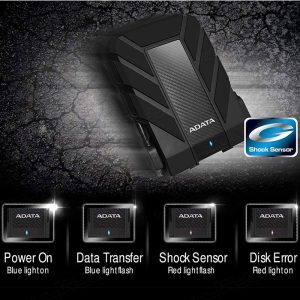 هارد اکسترنال ای دیتا مدل HD710 Pro ظرفیت 2 ترابایت دارای عملکرد بی نظیر است.