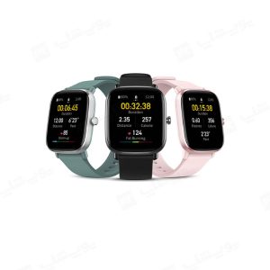 ساعت هوشمند امیزفیت مدل GTS 2 mini با طراحی ارگونومیک می باشد.