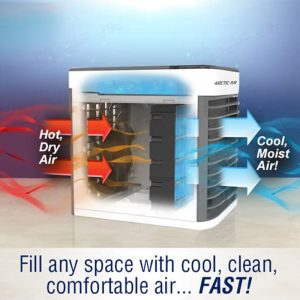 کولر آبی رومیزی Arctic Air Ultra با مکانیزم کولر آبی است.
