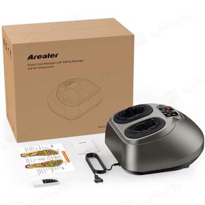 ماساژور پا آریلر مدل RD-Z677 در بسته بندی مناسب قرار دارد.