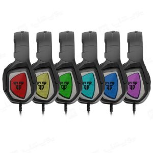 هدست گیمینگ سیمی فنتک مدل JADE MH84 دارای نور پردازی می باشد.