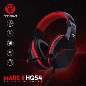 هدست گیمینگ سیمی فنتک مدل MARS II HQ54 با کیفیت صدای بالا می باشد.