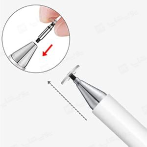 قلم لمسی خازنی جویروم مدل JR-BP560 دارای نوک یدکی می باشد.