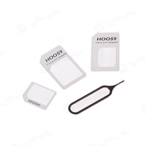 خشاب سیم کارت نوسی مدل NANO SIM ساخته شده از مواد اولیه مرغوب است.