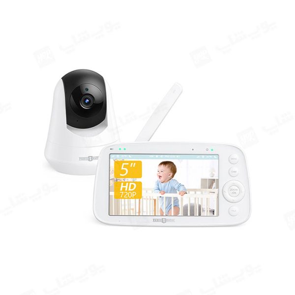 دوربین کنترل کودک پاریس رون مدل PE-IH003 دارای نمایشگر 5 اینچی می باشد.