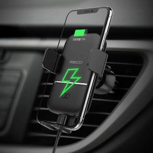 هولدر و شارژر بی سیم موبایل رسی مدل RHO-C09 دارای قابلیت شارژر بی سیم می باشد.
