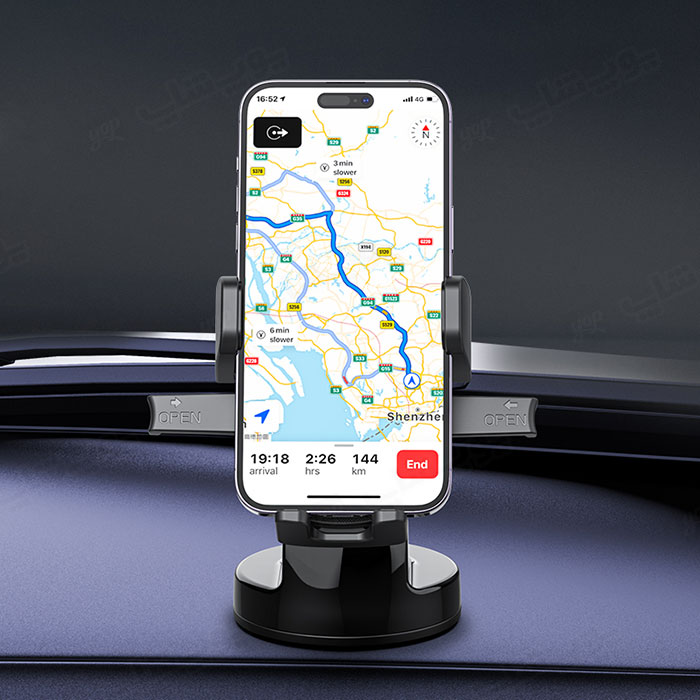 هولدر گوشی موبایل رسی مدل RHO-C29 قابل نصب بر روی داشبورد خودرو می باشد.