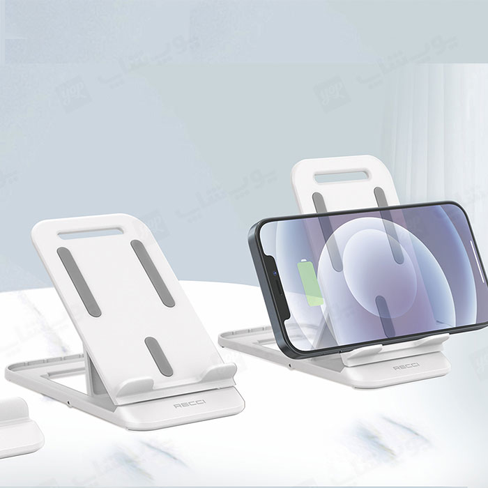 هولدر گوشی و تبلت رومیزی رسی مدل RHO-M09 دارای قابلیت قرار گیری گوشی در حالت های مختلف می باشد.