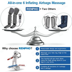 ماساژور پا رنفو مدل RF-ALM070 دارای وزن سبک می باشد.