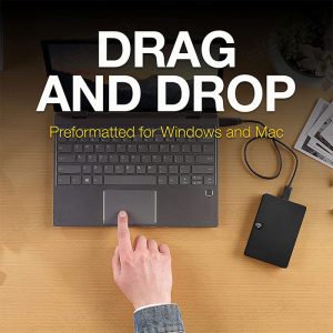 هارد اکسترنال USB 3.0 سیگیت مدل Expansion ظرفیت 1 ترابایت با قابلیت استفاده آسان می باشد.