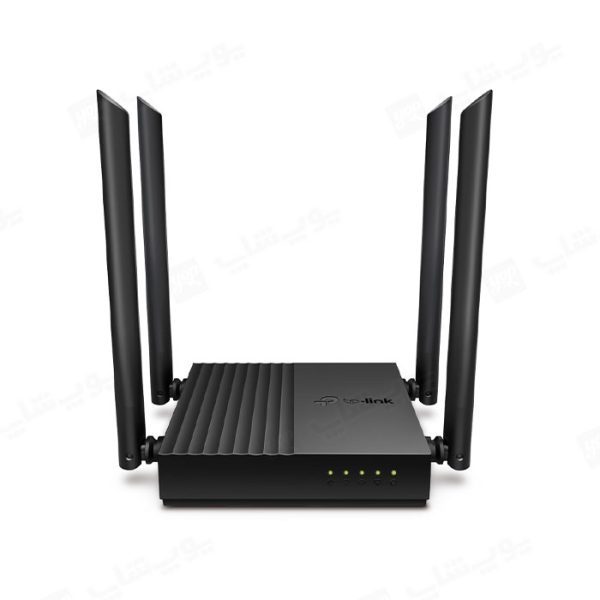 روتر بی سیم تی پی لینک Archer C64 دارای 4 آنتن می باشد.