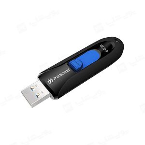 فلش مموری ترنسند مدل JetFlash 790 USB 3.1 با ظرفیت 64 گیگابایت با بازشوی کشویی است.