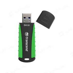 فلش مموری ترنسند مدل JetFlash 810 USB 3.1 با ظرفیت 64 گیگابایت دارای درپوش می باشد.