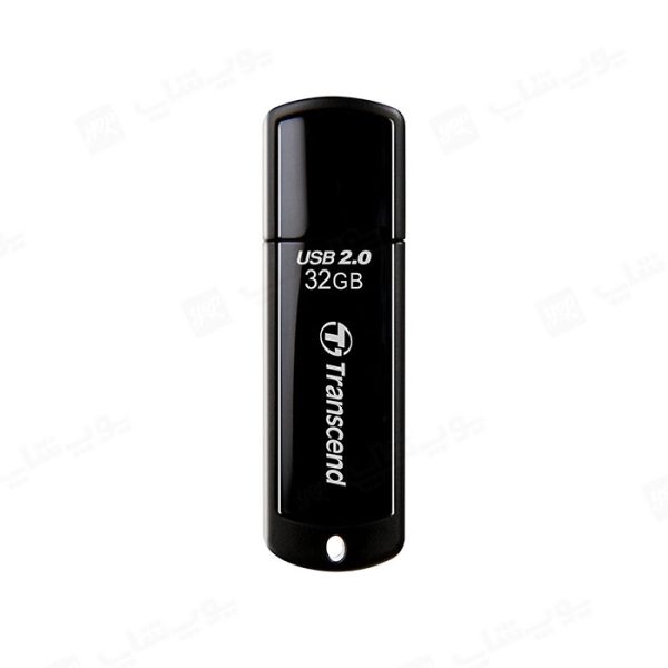 فلش مموری ترنسند مدل JetFlash 350 USB 2.0 با ظرفیت 32 گیگابایت با طراحی زیبا و بدنه ای مقاوم است.